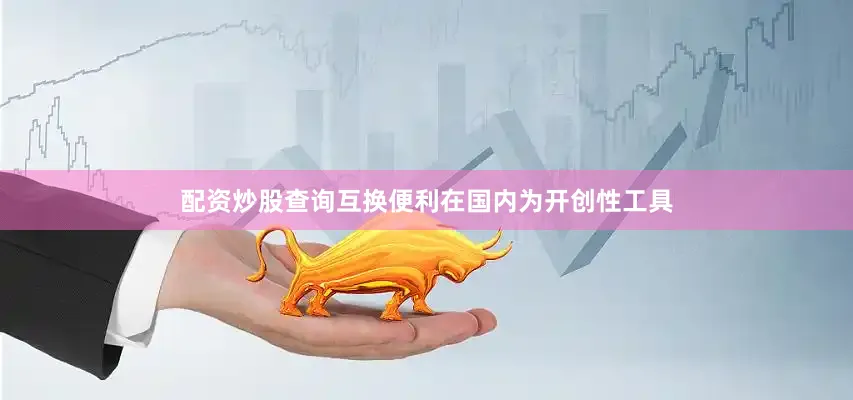 配资炒股查询　　互换便利在国内为开创性工具